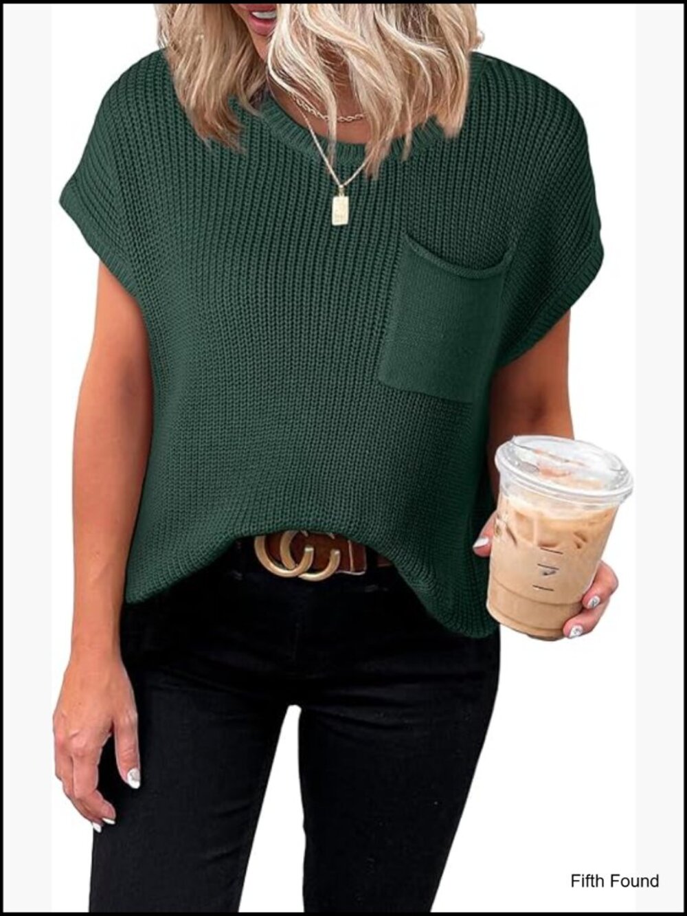 Relaxed Fit Short Sleeve Tunic Top - Lightweight Knit Pullover Blouse